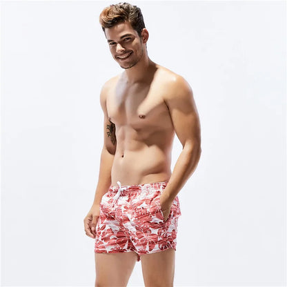 Men's Floral Beach Swimming Shorts