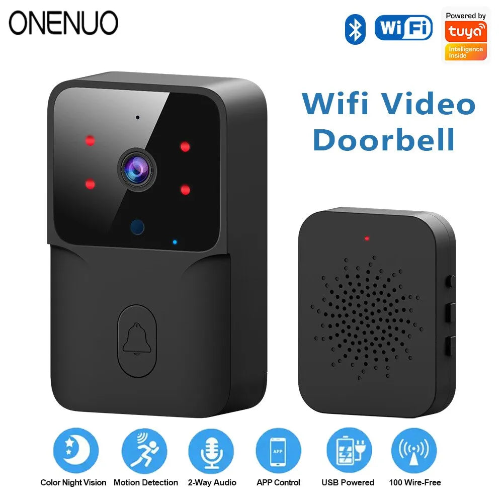 ONENUO WiFi Camera Battery Powered Doorbell