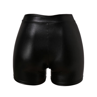 Women's Sexy Black High Waist Shorts