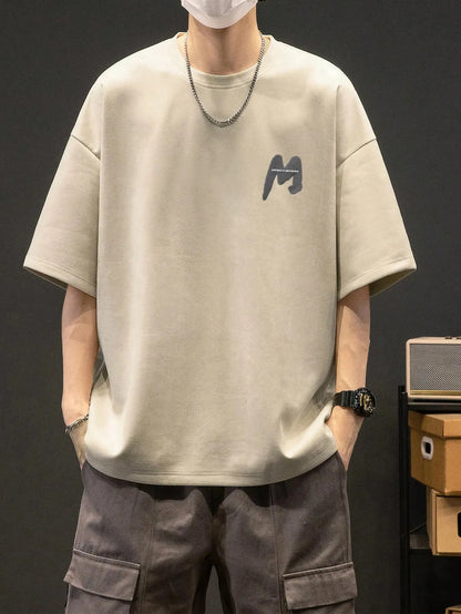 Men's Casual Round-neck Short Sleeve T-Shirt