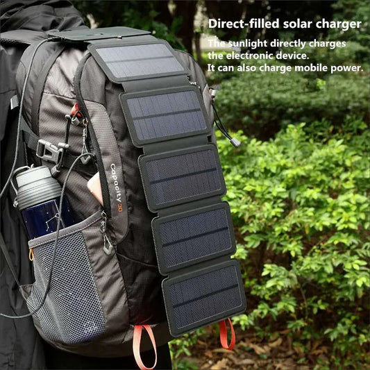 Portable Outdoor Multifunctional Solar Charging Panel