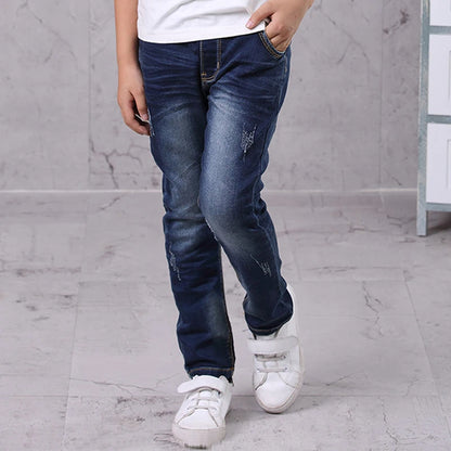 Boys' Blue Denim Skinny Jeans