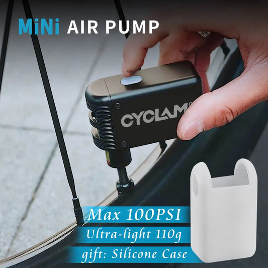 CYCLAMI Portable Mini Electric Bicycle Air Pump