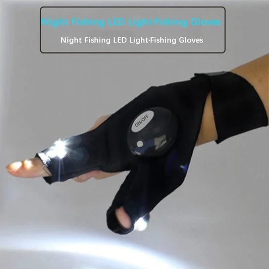 Waterproof LED Flashlight Gloves