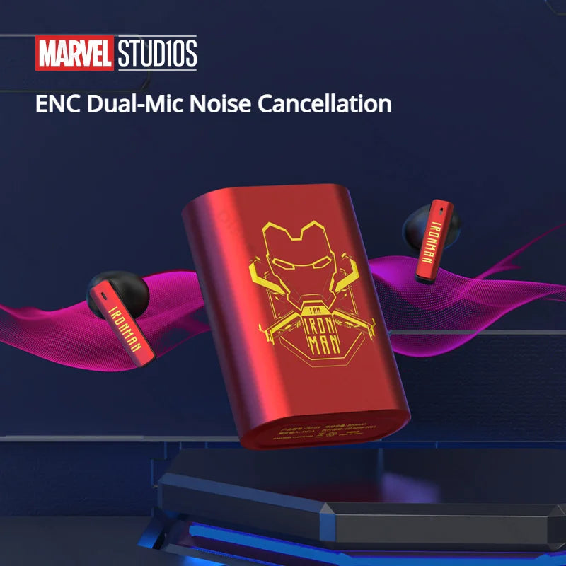 Disney Marvel TWS Noise Cancelling Gaming Earphones