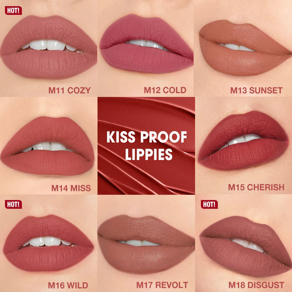 O.TWO.O Long Lasting Smudge-Free Velvet Matte Lipstick