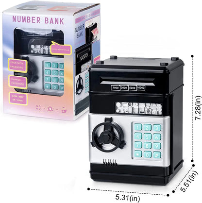 Kids' Electronic Piggy Bank with Passcode