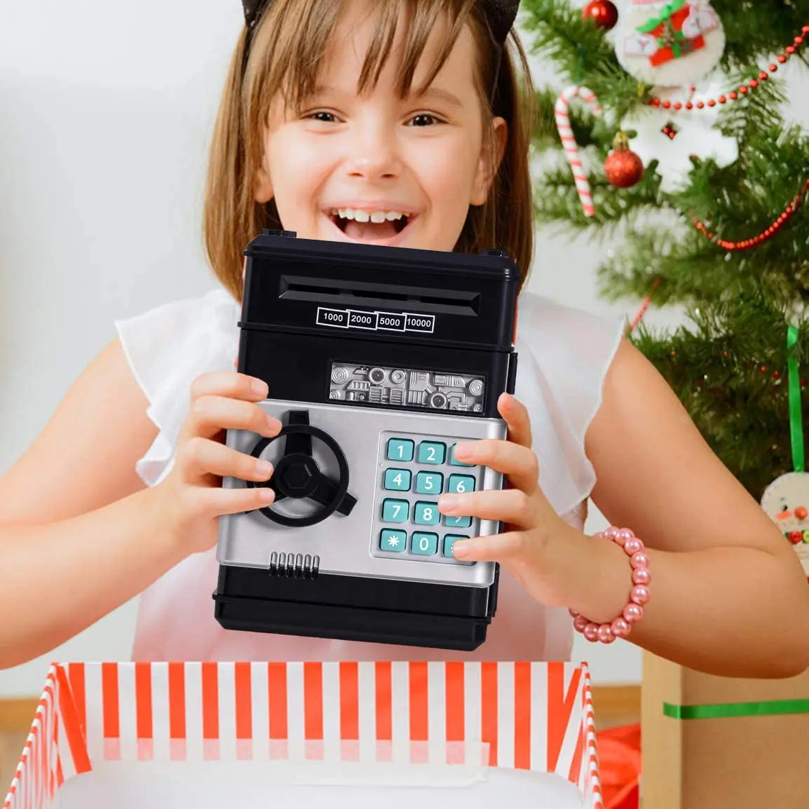 Kids' Electronic Piggy Bank with Passcode