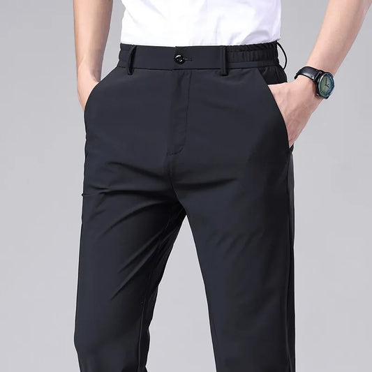 Men's Casual Stretch Slim Elastic Pants