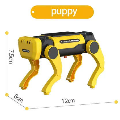 Solar Powered Mechanical Robot Dog Toy