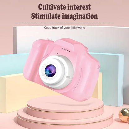Pink Mini Kid's Camera - Photos, Videos, Music