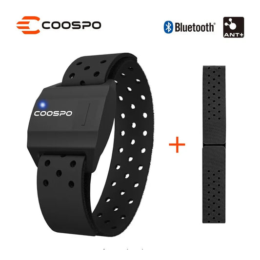 COOSPO Optical Fitness Chest/Armband Heart Rate Monitor
