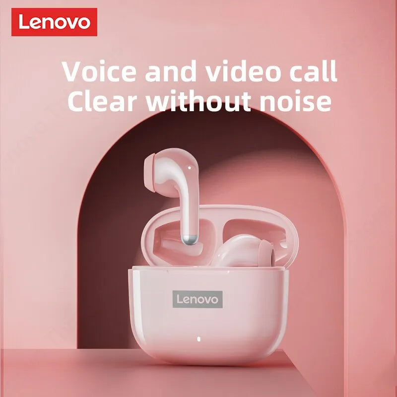 Lenovo LP40 Pro Bluetooth 5.0 Wireless Earbuds with Mic