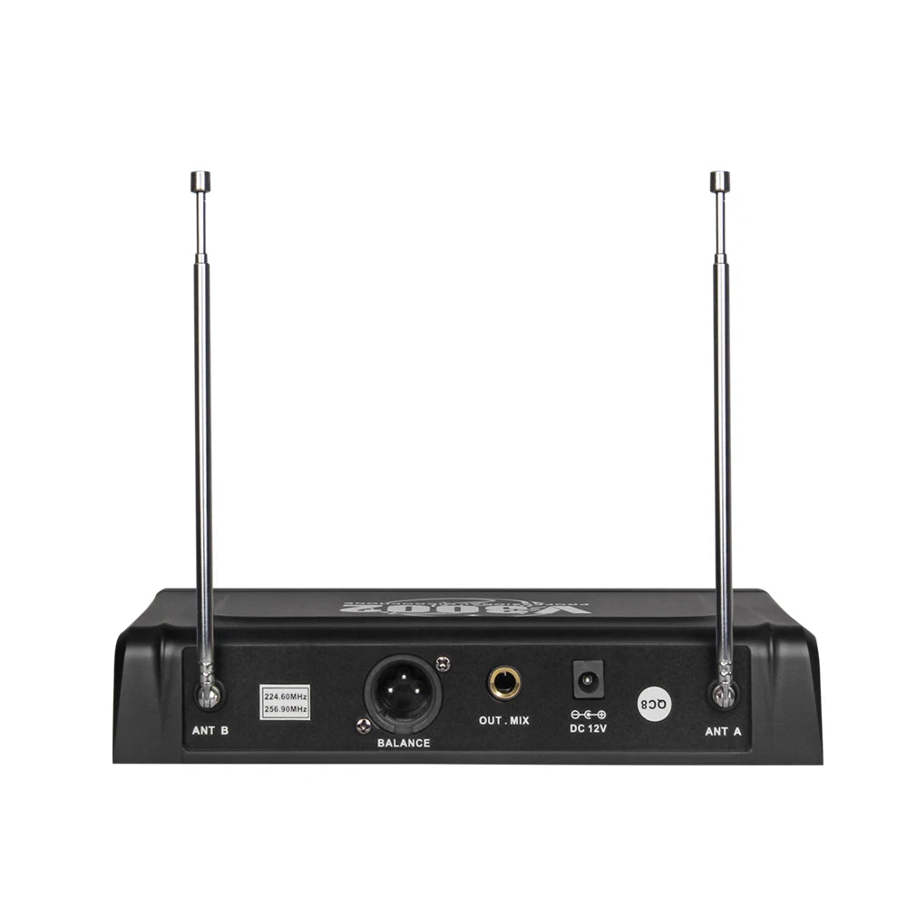 VHF Wireless Dual HandHeld Microphone System