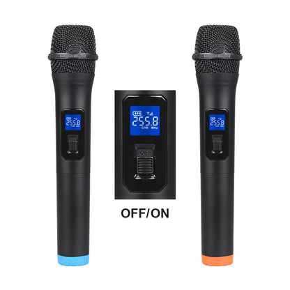 VHF Wireless Dual HandHeld Microphone System