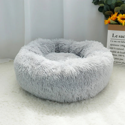 Nest Plush Round Pet Bed