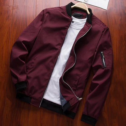 Men's Casual Bomber Jacket