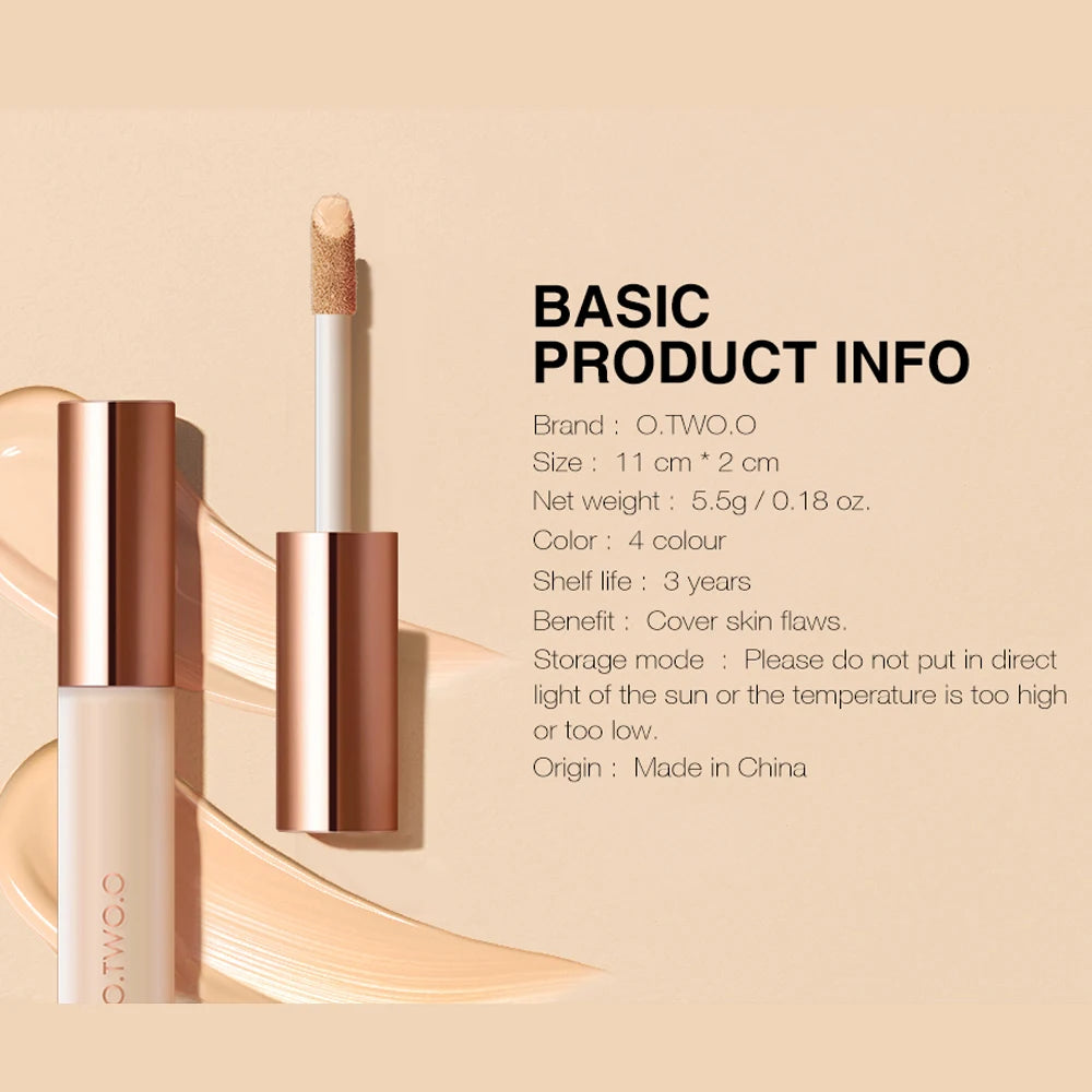 O.TWO.O Waterproof Liquid Concealer Cream