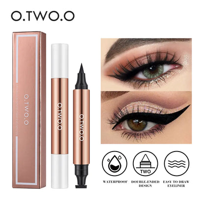 O.TWO.O Waterproof Black Liquid Eyeliner Pen