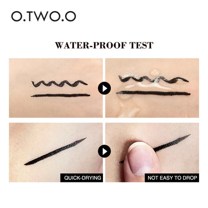 O.TWO.O Waterproof Black Liquid Eyeliner Pen