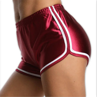 Women's Satin Sports Shorts