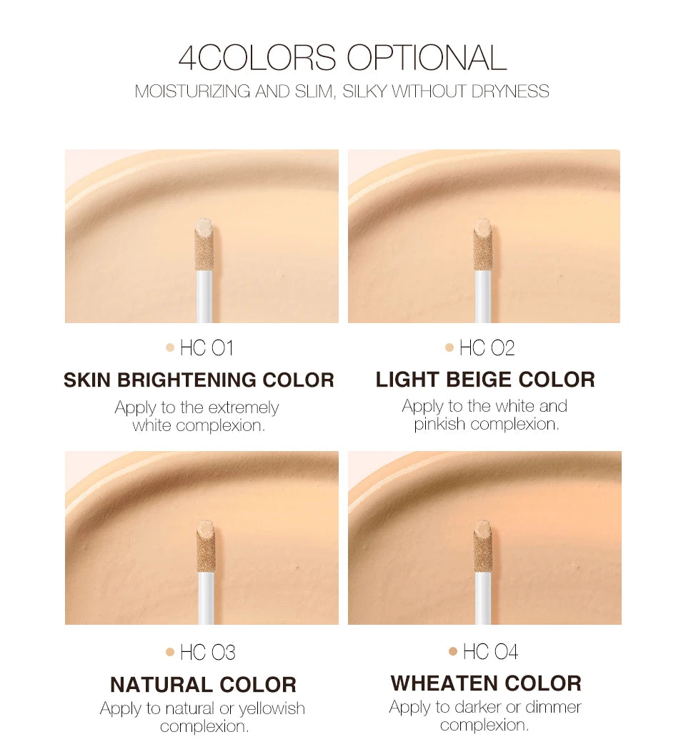 O.TWO.O Waterproof Liquid Concealer Cream