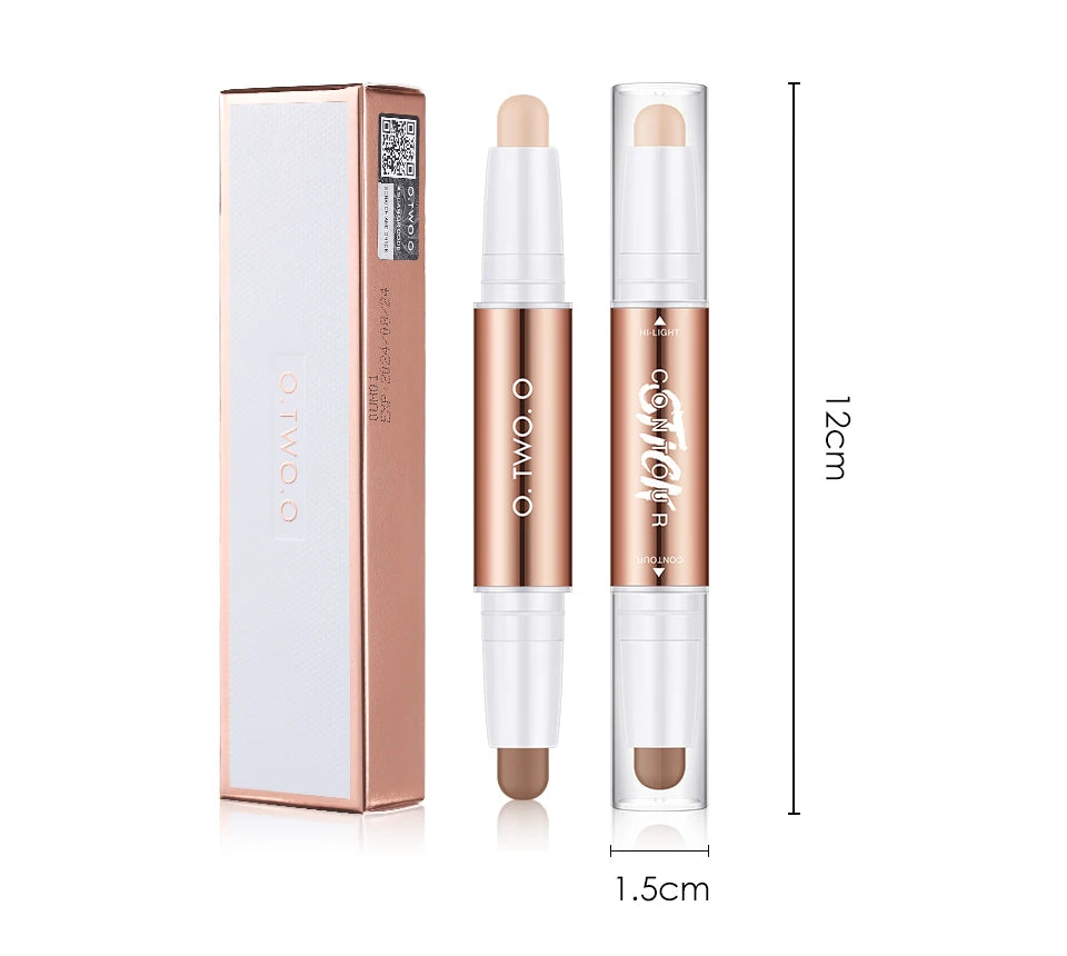 O.TWO.O Double Head Waterproof Matte Contour Pen