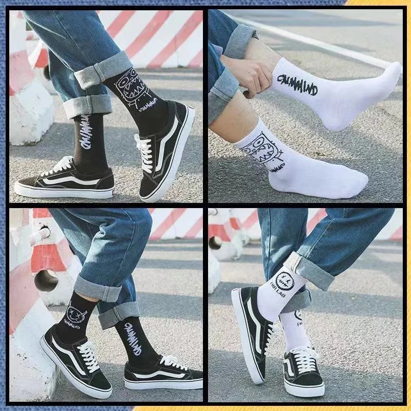 Cotton Graffiti Style Socks