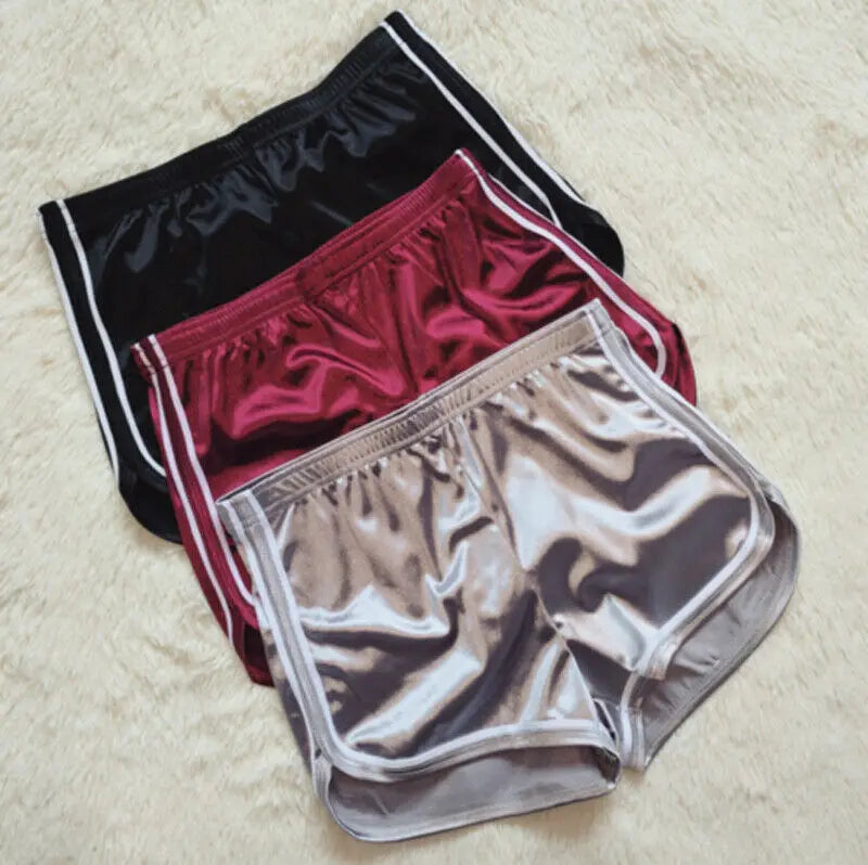 Women's Satin Sports Shorts