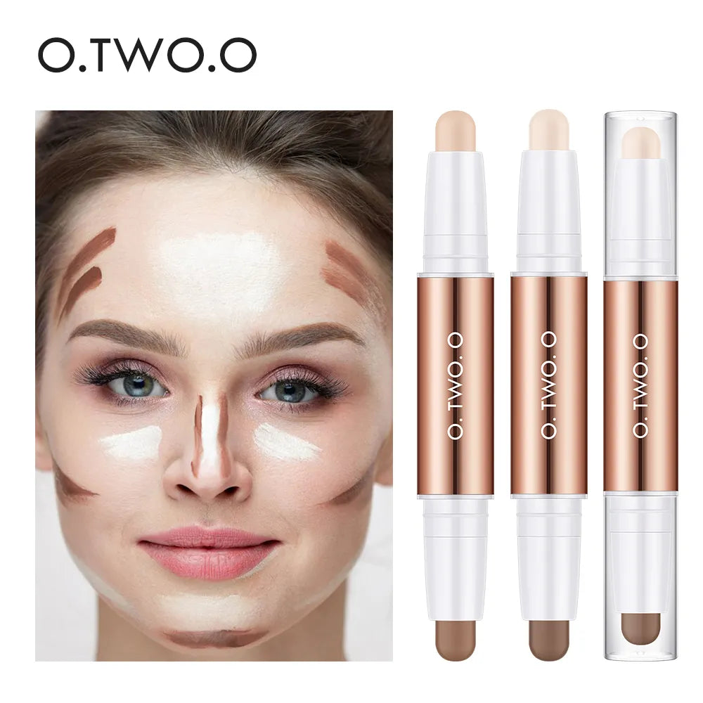 O.TWO.O Double Head Waterproof Matte Contour Pen