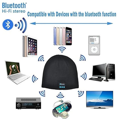 Bluetooth Stereo Headphone Beanie