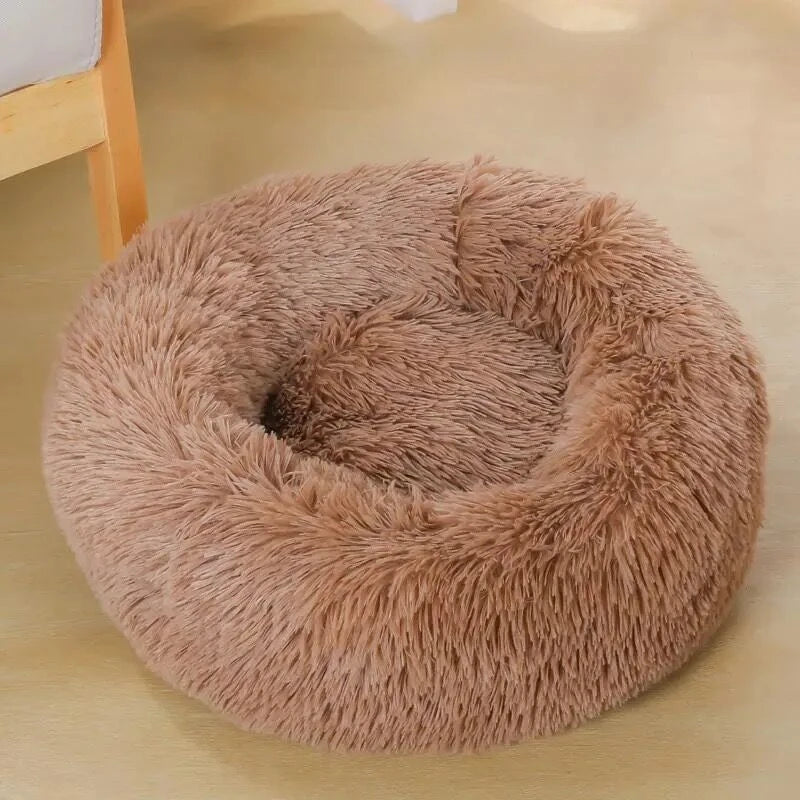 Nest Plush Round Pet Bed