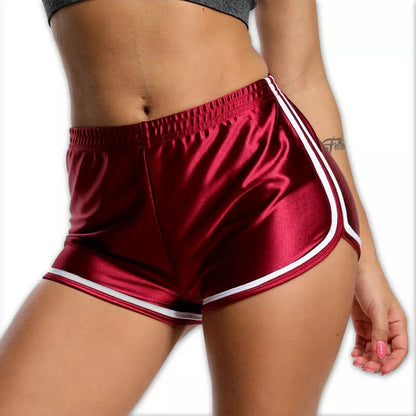 Women's Satin Sports Shorts