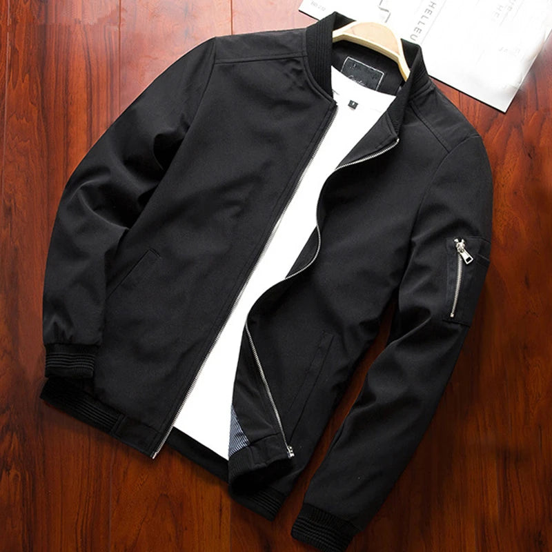 Men's Casual Bomber Jacket