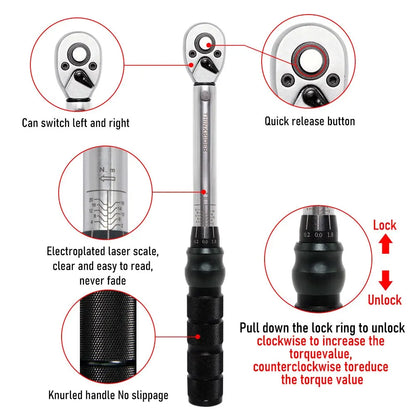 Professional Bicycle Torque Wrench Spanner Set