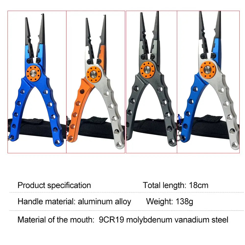 Multifunctional Knot Aluminum Alloy Fishing Pliers