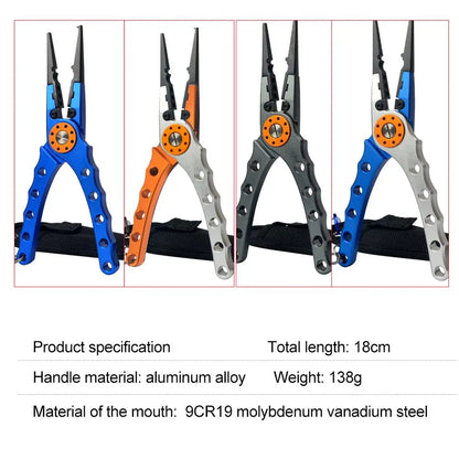 Multifunctional Knot Aluminum Alloy Fishing Pliers