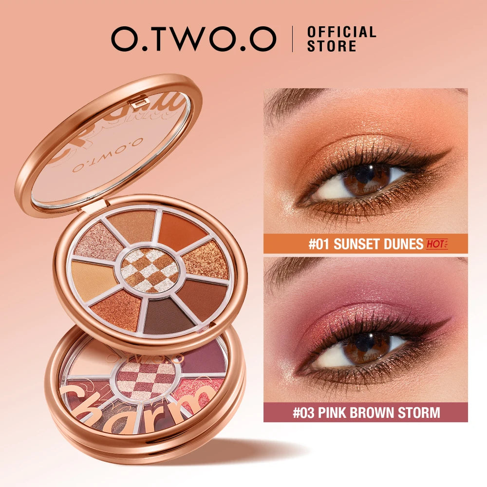 OTWO.O Eyeshadow Palette - 9 Colors