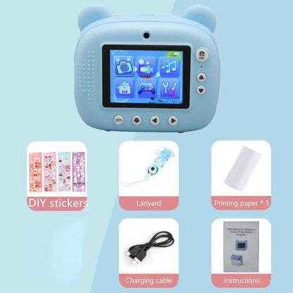 Kids' Instant Photo Print Digital Camera