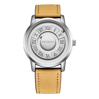 FOXBOX Luxury Scrolling Pointer MagLev Watch