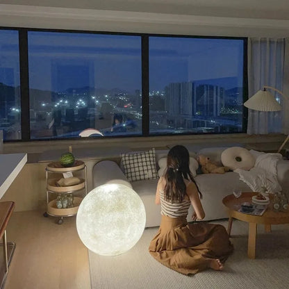 Modern Moon Floor Lamp