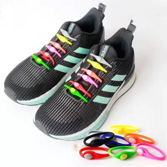 Rubber Elastic Shoelace Ties