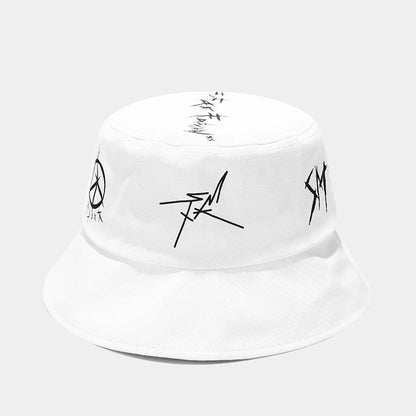 Cotton Graffiti Casual Bucket Hat