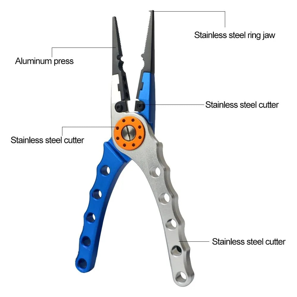 Multifunctional Knot Aluminum Alloy Fishing Pliers