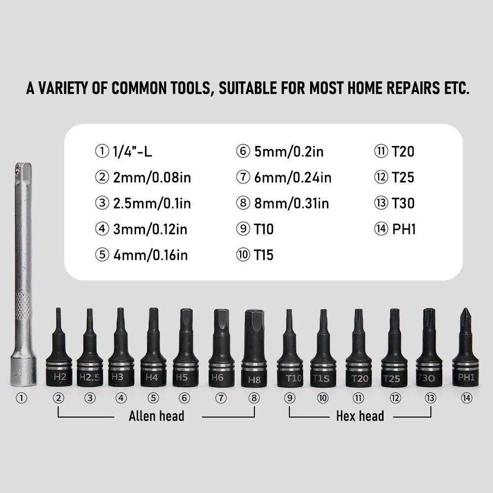 Professional Bicycle Torque Wrench Spanner Set