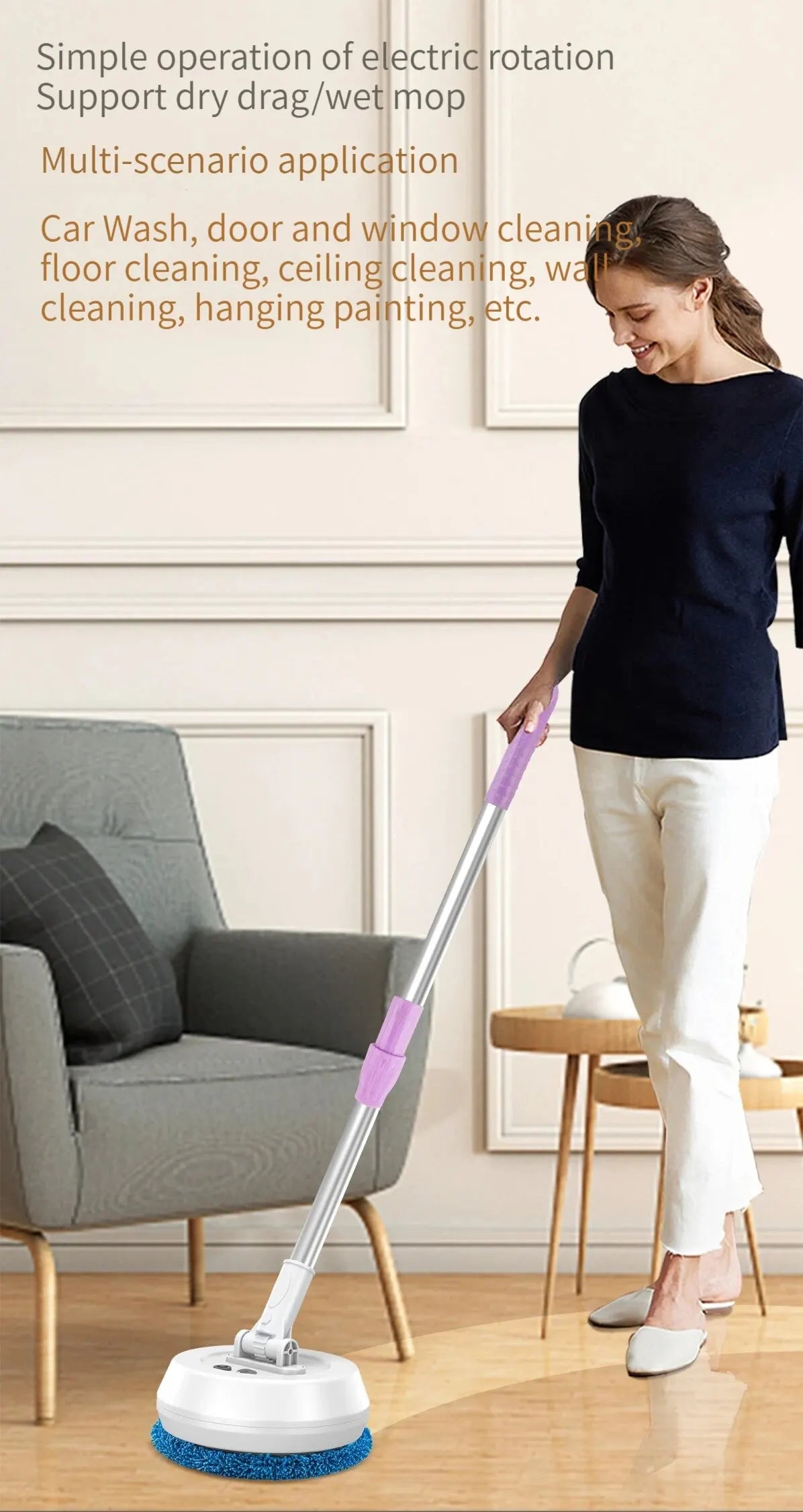 Wireless Automatic Electric Cleaning Mop