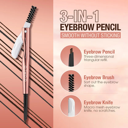 O.TWO.O 3-in-1 Eyebrow Pencil