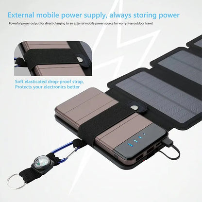 Portable Outdoor Multifunctional Solar Charging Panel