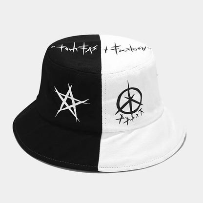 Cotton Graffiti Casual Bucket Hat