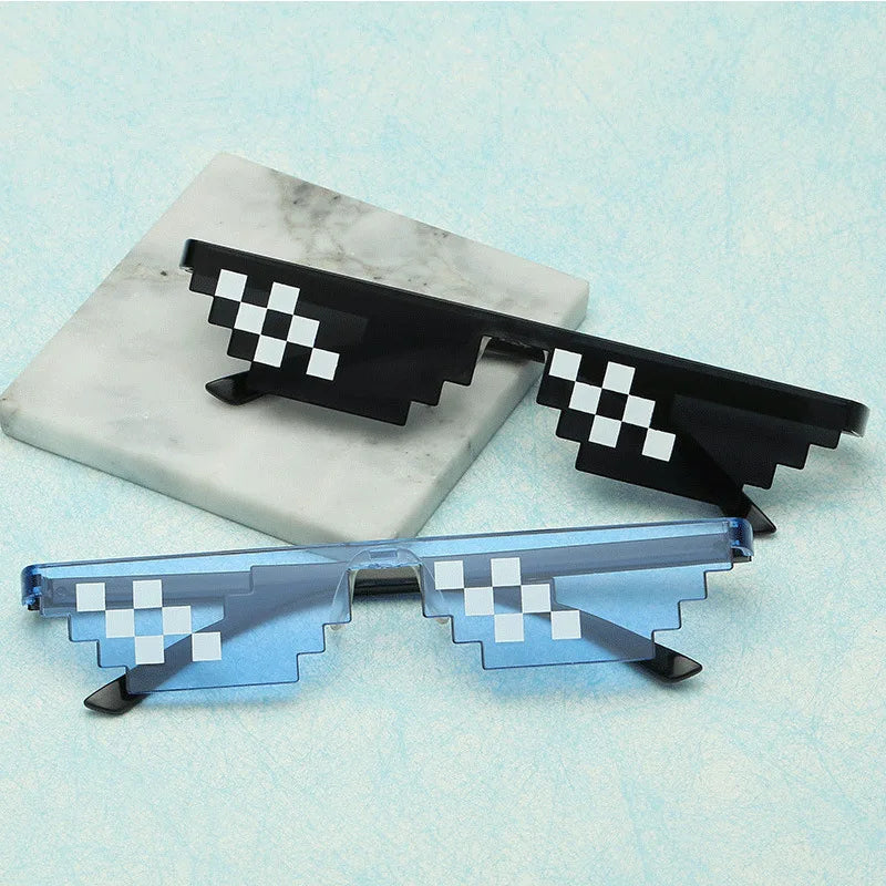 Thuglife Pixelated Retro Gamer Sunglasses